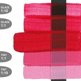 Fluid Acrylics by GOLDEN, Primary Magenta, 16 fl. oz. Bottle, Professional Acrylic Paint, Semi-Opaque