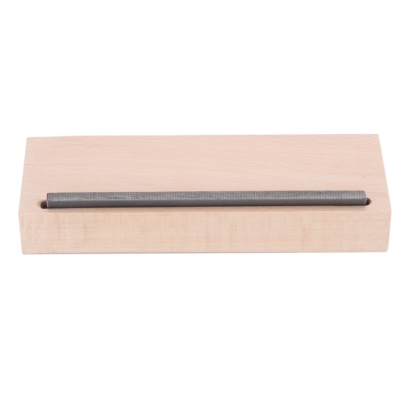 Guitar Fret Beveling File Wooden Cutting Edge Polishing Tool Musical