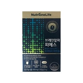 Nutri One Life 뉴트리원 브레인알파 피에스 두뇌 인지력 30캡슐 1개 NutriOne Brain Alpha PS Brain Cognitive Power 30 Capsules 1 Pack