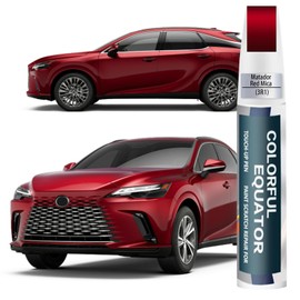 Matador Red Mica(3R1) Touch Up Paint for Lexus, Car Paint Pen Scratch Repair Two-In-One Touch Up Paint, Premium Car Scratch Remover for Deep Scratches