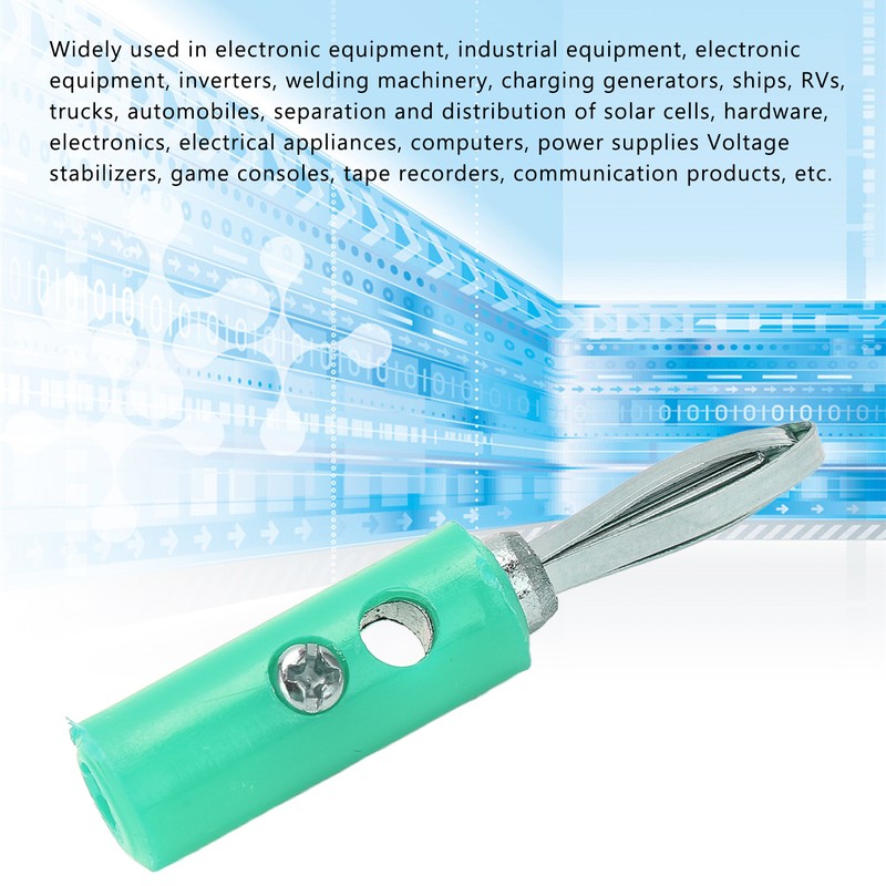 Banana Plug JT‑002 4mm New Type Banana Plug Solder Free