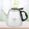 QANYEGN Stainless Steel Flat Bottom Kettle, Induction Stove Top Boiling