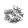 Pack of 10 M2 ZONADAH Wire Rope Clamps, Simplex Rope