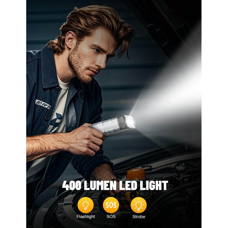 Sharmeal Car Battery Jump Starter 6000A, Jump Starter Battery Pack