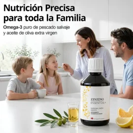 Zinzino Essentoil Omega Vitamina 300ml Naranja Limón Menta