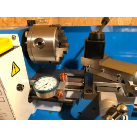 KD-CustomPrints Carriage Dial Indicator Holder (Indicator NOT included!) Fits Vevor Metal lathe,
