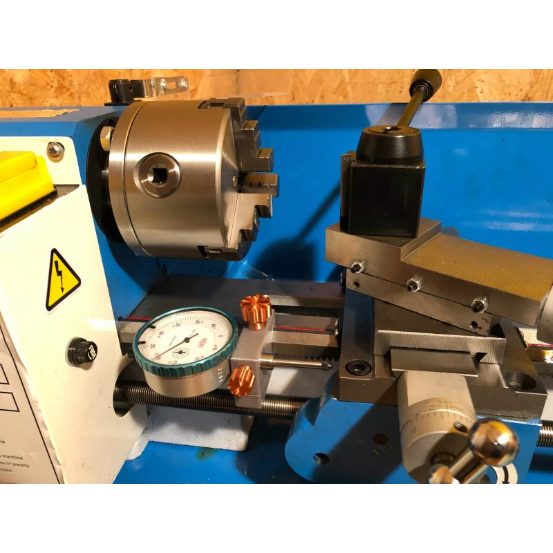 KD-CustomPrints Carriage Dial Indicator Holder (Indicator NOT included!) Fits Vevor