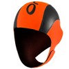 ORCA Neoprene Wetsuit Swim Cap Hat - Hi-Vis Orange -