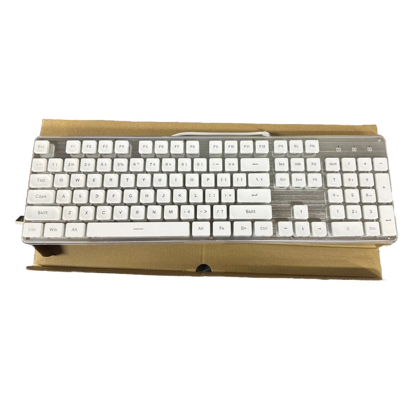 Surmen Gaming Keyboard G1000 White Ice Blue Light