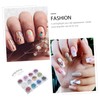 FOMIYES Quality Fingernail Sequins Large Quantity Heart Shaped Rhinestones for