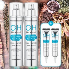 Great Hair Moisturizing Heat Protection Damaged Hair No-Wash Protein Hair Pack Treatment Double Set 2 pcs. 100ml x 2 100ml / 그레이트헤어 수분공급 열보호 손상모 노워시 단백질 헤어 팩 트리트먼트 더블세트 2개 100ml x 2 100ml