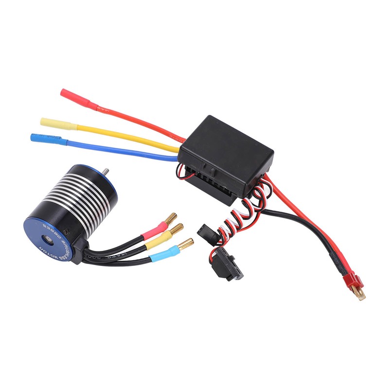 3650 4300KV No Sense Brushless Motor with 60A Waterproof ESC