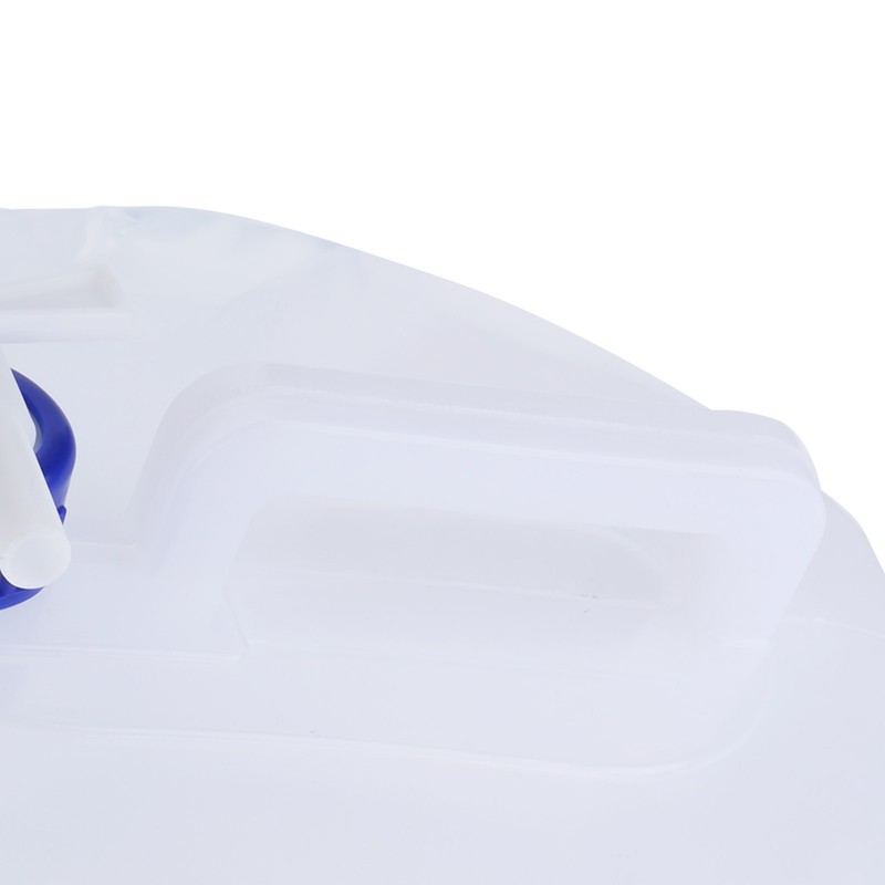 2PCS Outdoor Foldable Water Bucket Portable Plastic Water Bag Bottle