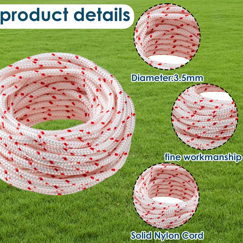 10 Meters Pull Rope for Leifheit Rotary Airer, Starter Rope