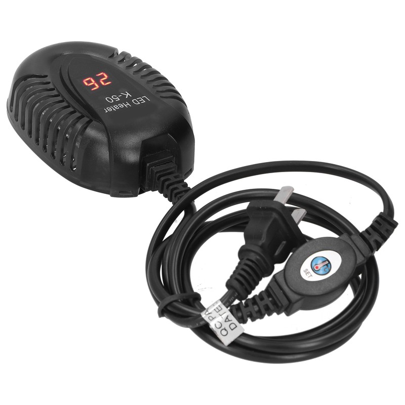 Submersible Aquarium Heater Fish Tank LED External Thermostat Quartz Heating
