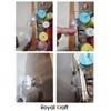 Royal Kraft Vintage Ceramic Pull Knobs for Kitchen Cabinets, Doors