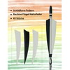 longbowmaker Arrow Feather 4 Inch Natural Feathers Archery DIY Arrows