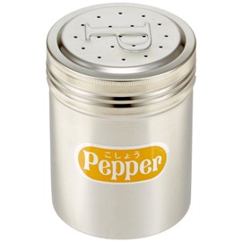 TKG Endo Shoji Commercial Use Seasoning Can Large P Can (Pepper) [Seasoning Container] 18-8 Stainless Steel Made in Japan BTY49003