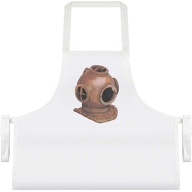 Azeeda 'Deep Sea Diving Helmet' Unisex Cooking Apron (AP00081666)