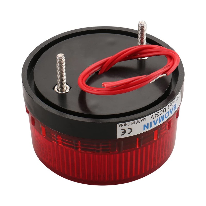 Baomain Warning Lamp LTE-5061 Industrial DC 24V LED Flash Strobe