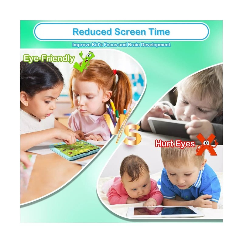 ZNZ Kids Learning Tablet, Educational Learning Toys to Learn Alphabet,
