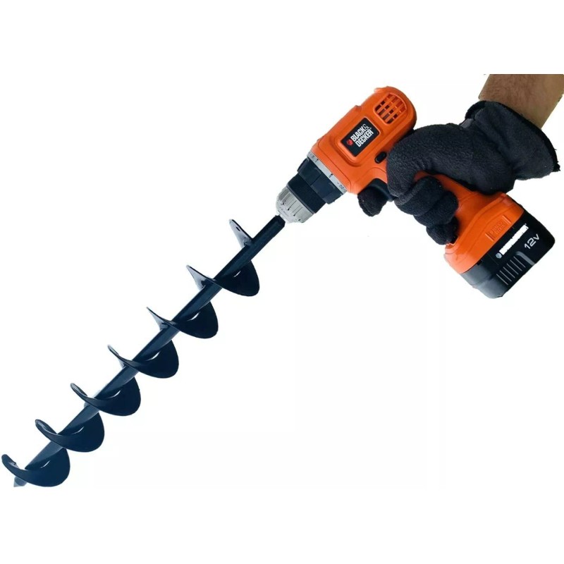 Ashman Online 24" Auger, Heavy Duty Steel Auger Designed for