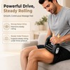 Electric Rolling Percussion Massager with Hands-Free Dock