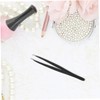 WOONEKY Eyes Brow Clip Isolating Tweezers 1.5mm Stainless Steel for