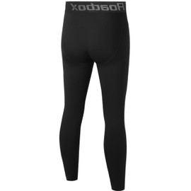 Roadbox Youth Boys' Thermal Compression Pants, Fleece Lind Base Layer Sports Leggings, Athletic Tights for Cold Weather