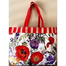 Estée Lauder Estee Lauder Cosmetics Makeup Travel Bag (Red Poppies Tote)