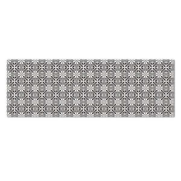 Highland Home Backsplash Tile Design Deco-Floormat, Decorative Mat, Designer Rug,