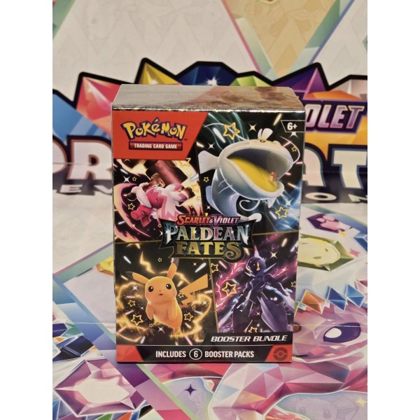 Pokémon TCG Scarlet & Violet Paldean Fates Booster Bundle Factory