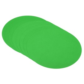 PATIKIL 7.9-inch Round Cardboard Paper, 20 Pcs 200GSM Blank Disc Circles Slices Cutouts Paper for Party Decorations DIY Craft Arts Drawing Painting Writing, Dark Green