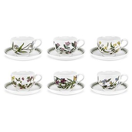 Portmeirion Botanic Garden Breakfast Cup And Saucer 2 10oz