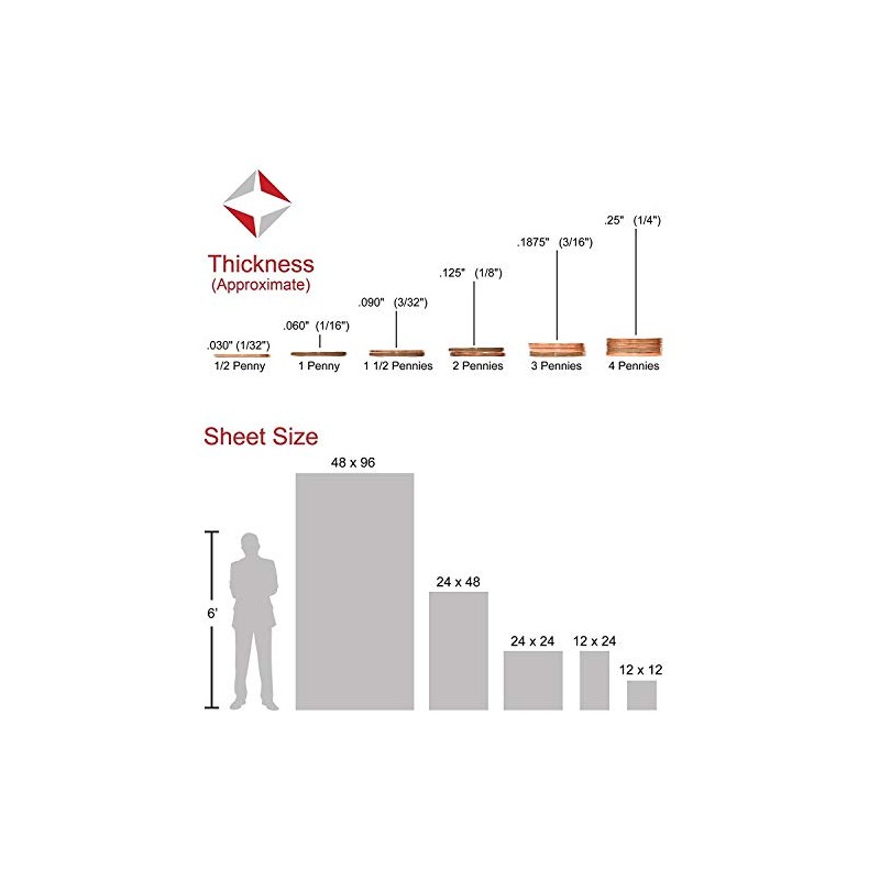 3/8" (0.354”) Clear Acrylic Sheet 24"x12" Cast Plexiglass (9mm) Thick