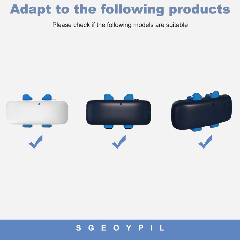 SGEOYPIL GPS Tracker for Dogs Rubber Clip Compatible with Tractive