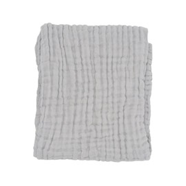 Shikakui Swaddling [Tanaka Gauze] Pastel Gauze 1 Sheet/Bag, 100% Cotton, Easy to Dry Square, Cotton, Soft, Fluffy (1, Gray, Pastel Gauze)