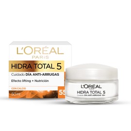 LOréal Paris Crema de Día Anti Arrugas Hidra Total 5 con Calcio, 50ml                                                                                 