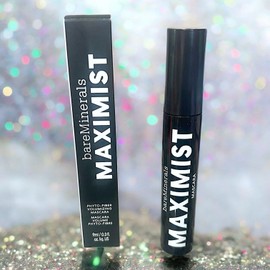 BAREMINERALS Maximist Phyto-Fiber Volumizing Mascara in Maximum Black 0.3 fl oz