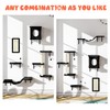 NUNU LAB Wall Mounted Cat Furniture, 5 Pcs Cat Wall