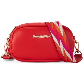 Montana West Cute Crossbody Bags for Women Mini Crossbody Purse with Guitar Strap MWC-086DRD