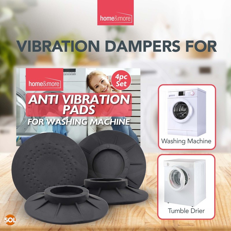 4pk Anti Vibration Pads for Washing Machine, Non-Slip Washing Machine