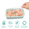 Bentgo Prep 1-Compartment Meal-Prep Containers with Custom-Fit Lids - Microwaveable,