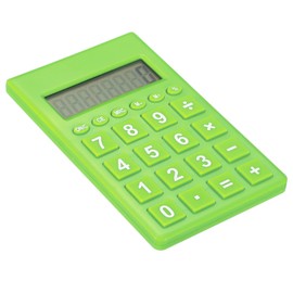 Desktop Calculator, PATIKIL Large 8 Digits LCD Display Portable Desktop Calculator with Standard Function for Home Office Style 2 Green