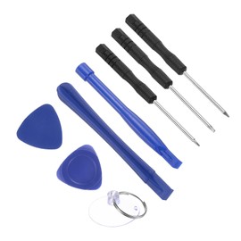 CoCud Electronics Repair Kit, 8cm Length Screwdriver, Magnetic Mini Screwdriver Opening Pry Tool - (Applications: for Watches Repair), 16-Pieces