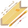 KOOTANS 11FT Fiberglass Running Electrical Wire Cable Glow Rods Wire