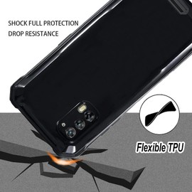 GEJEFA Case for Blackview BV7100 + Screen Protector, GEJEFA Soft TPU Case Shock-Absorption Anti-Scratch Cover for Blackview BV7100