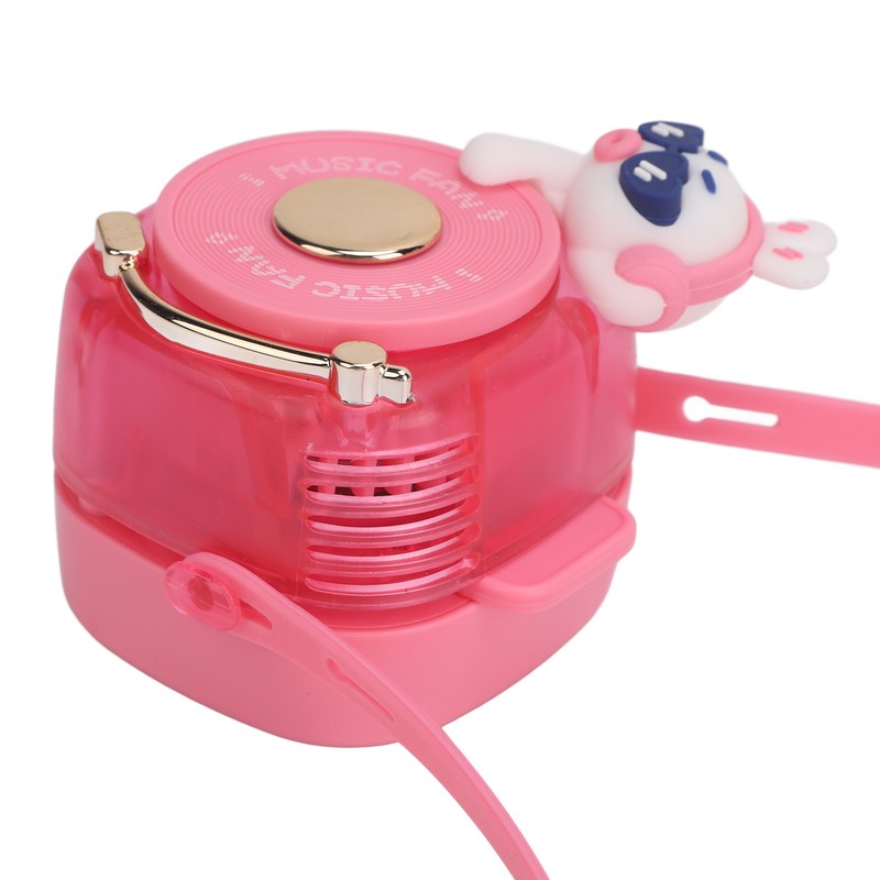 Cute Portable Neck Fan 3 Speeds Bladeless Mini Hanging Neck