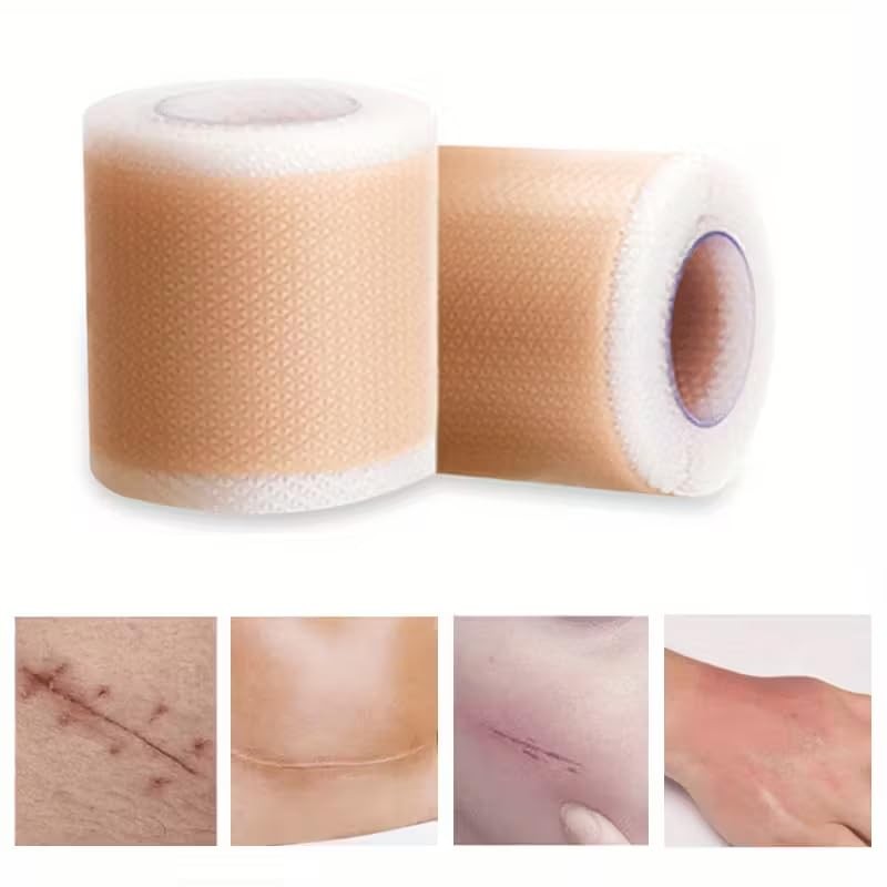 Parches de Silicona para Cicatrices (Rollo 3m) - Cinta Médica