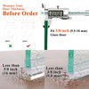 Dzhuywer Frameless Shower Door Seal Strip 2 Pack x 39